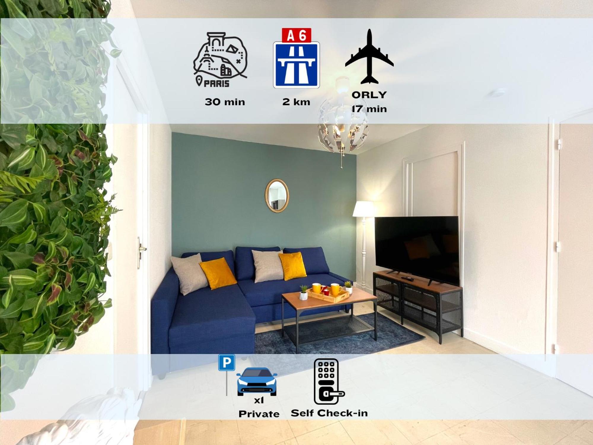Les Entrepreneurs - Appartements Neufs Et Spacieux, Proche Rer C Et Aeroport Orly Morangis  Bagian luar foto
