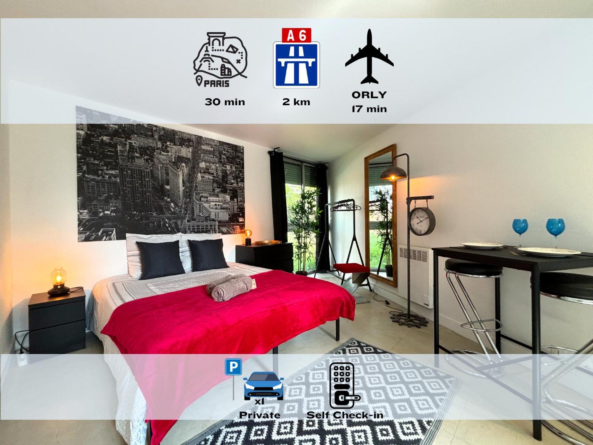 Les Entrepreneurs - Appartements Neufs Et Spacieux, Proche Rer C Et Aeroport Orly Morangis  Bagian luar foto