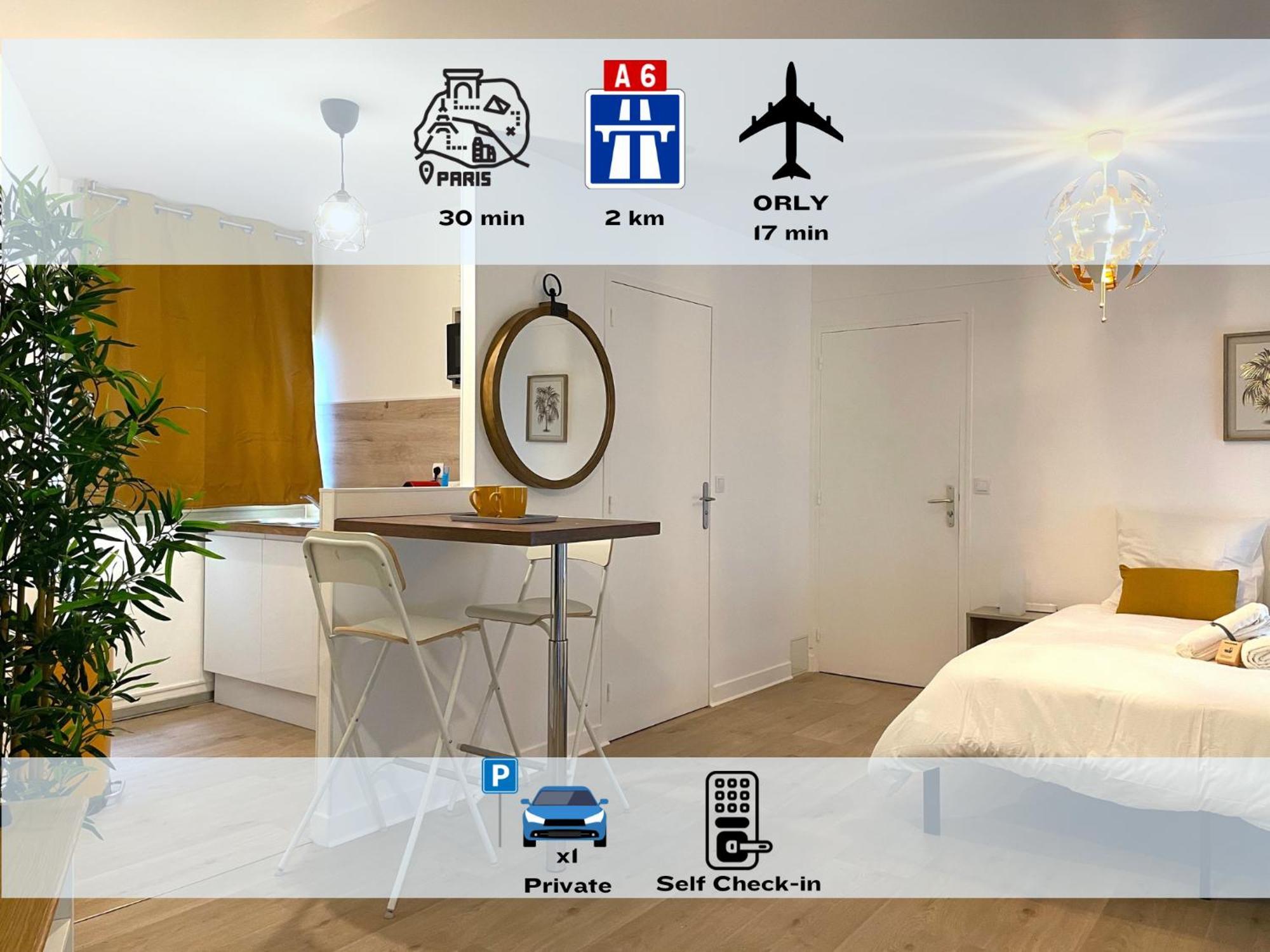 Les Entrepreneurs - Appartements Neufs Et Spacieux, Proche Rer C Et Aeroport Orly Morangis  Bagian luar foto